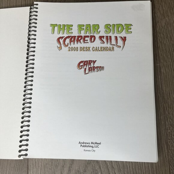 The Far Side Gary Larson Lot Of 3 - Gallery 4, 2008 Desk Calendar & Collection - Picture 14 of 16